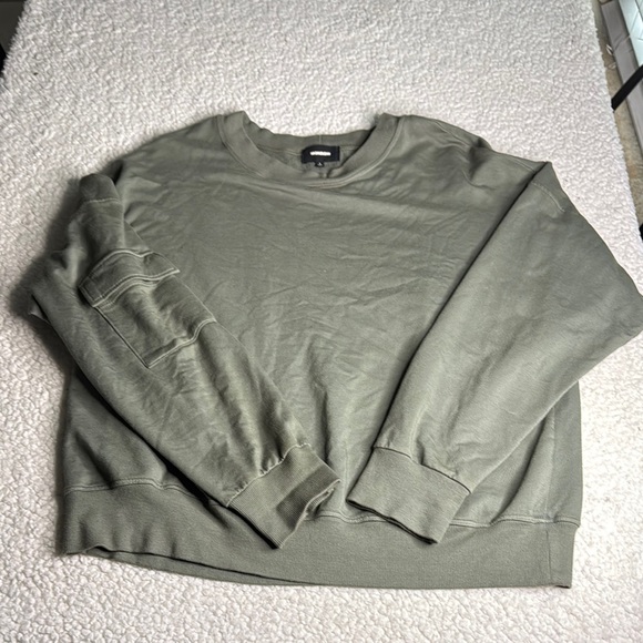 Monrow Women’s Sage Crewneck Sweater - Picture 1 of 4